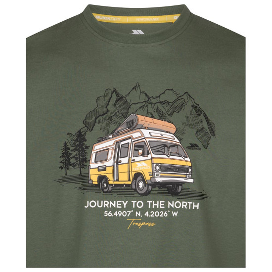 Trespass Ανδρική κοντομάνικη μπλούζα Tokso Casual T-Shirt